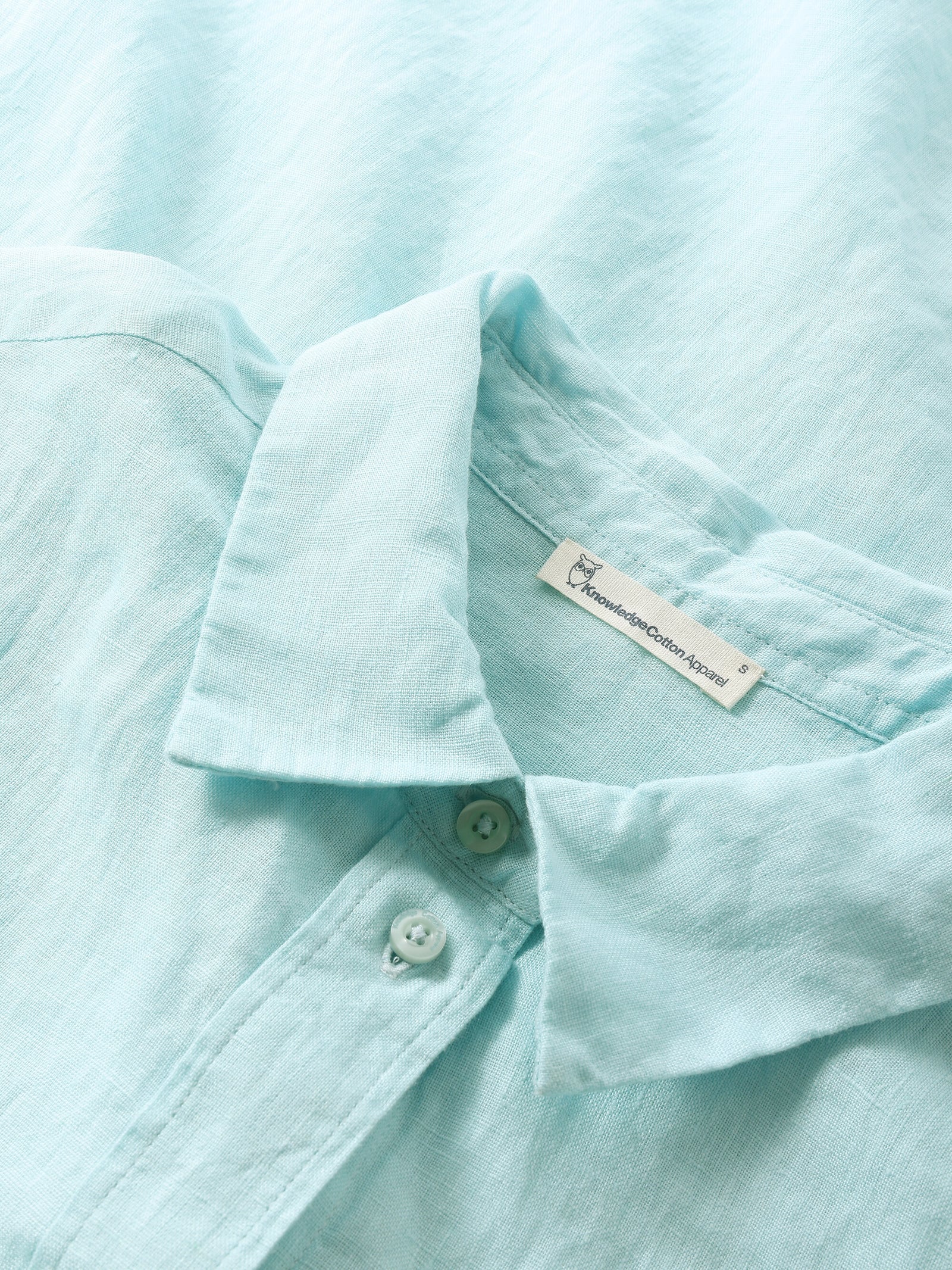 Loose linen shirt - Aqua-Esque
