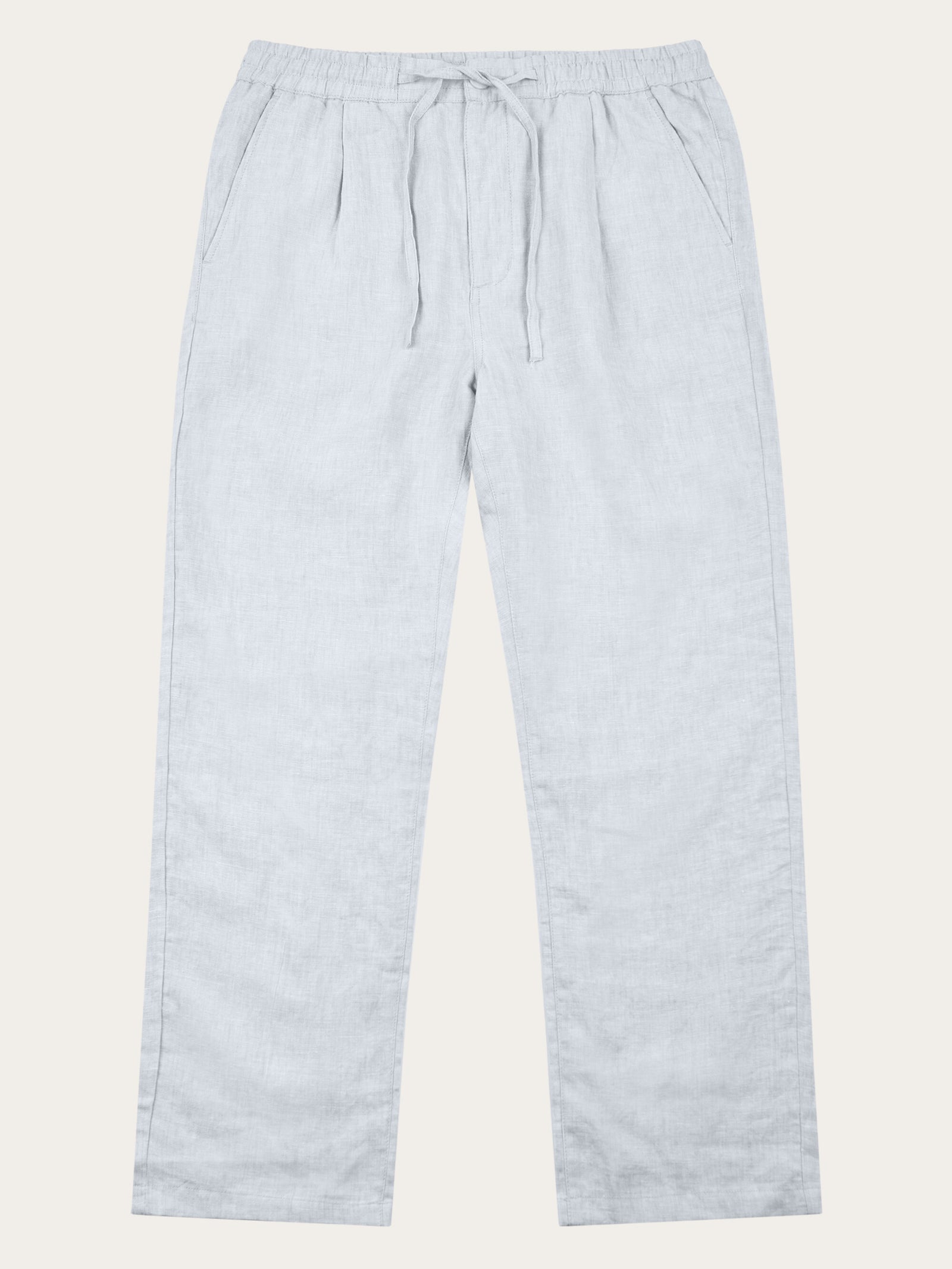 Buy Loose linen pant - Dusk Blue - from KnowledgeCotton Apparel®