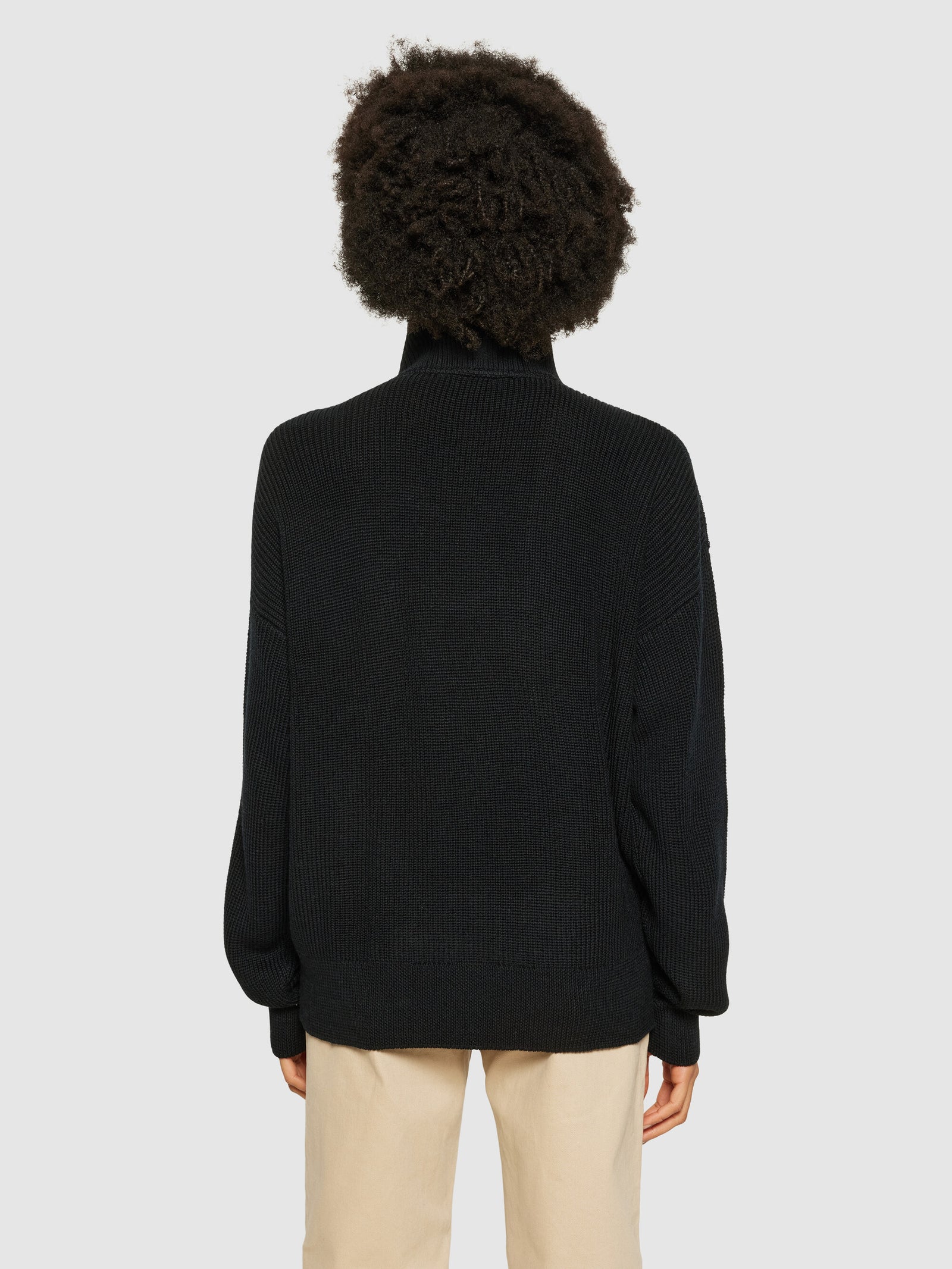 新品　BRIEFING　正規品　 MERINO HIGH NECK KNIT Merino half zip high neck - Black Jet – KnowledgeCotton