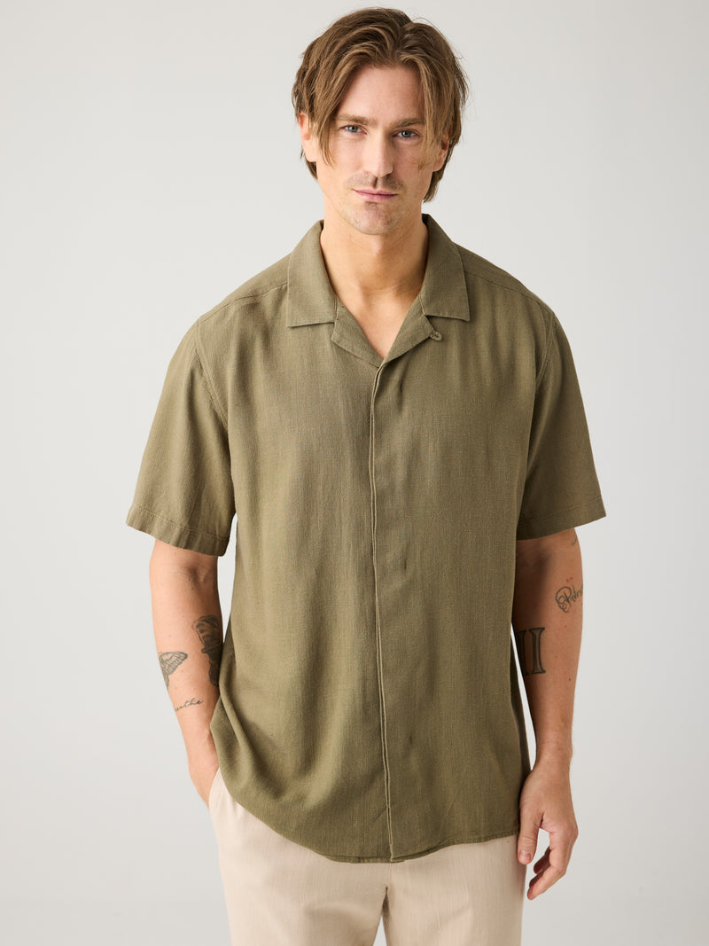 moss dress shirt Slim Fit White Marcella Dress Shirt