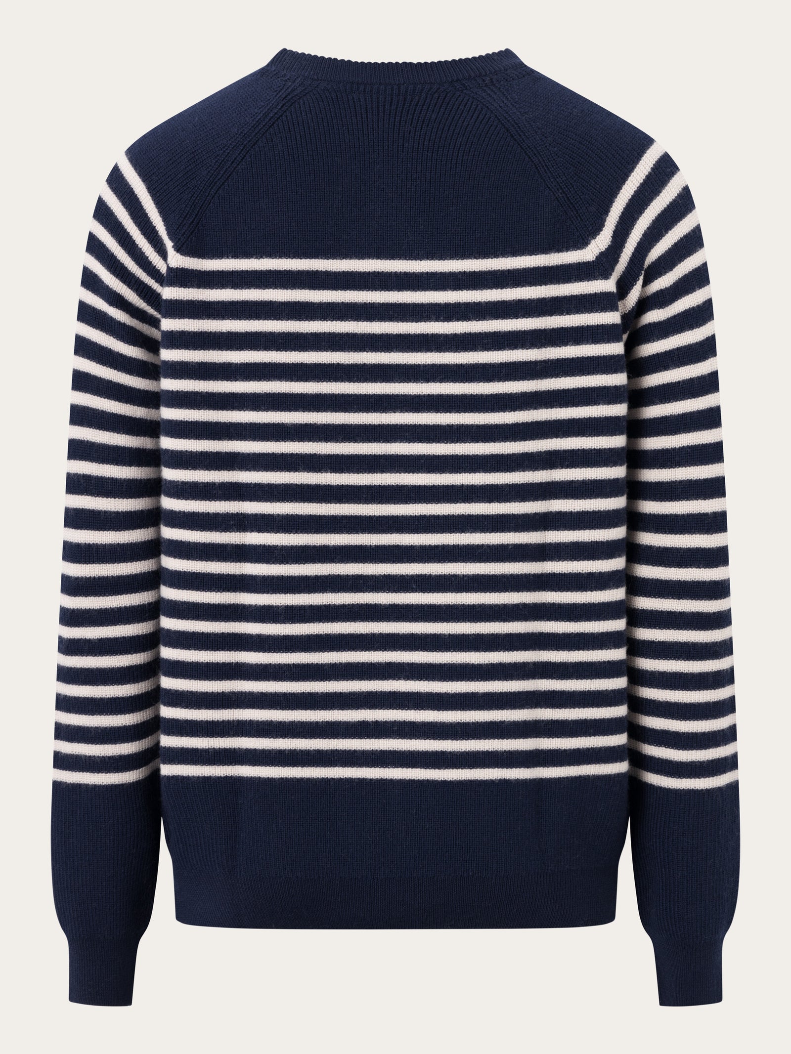 新品　正規品　BRIEFING STRIPE CREW NECK KNIT Jacquard knit cotton crew knit - Yellow stripe