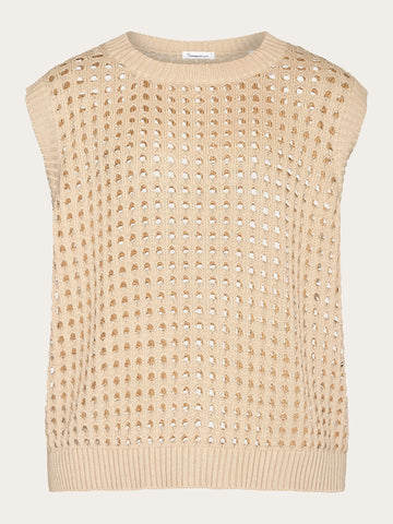 babaco/Giza Cotton Knit Vest
