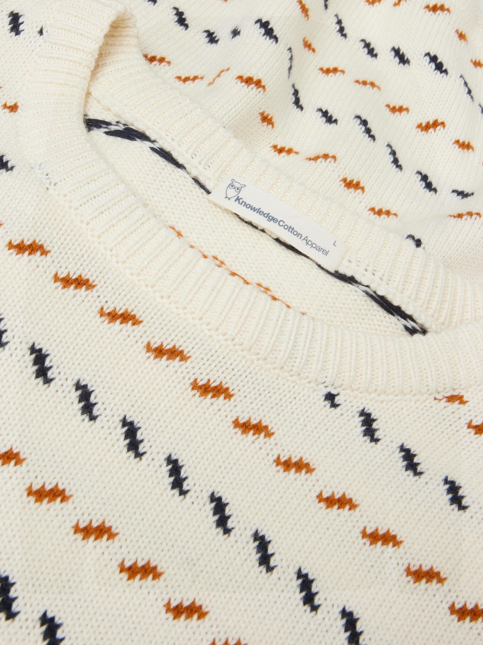 Organic Cotton Jacquard Knit - Regenerative Organic Certified™ - GOTS/