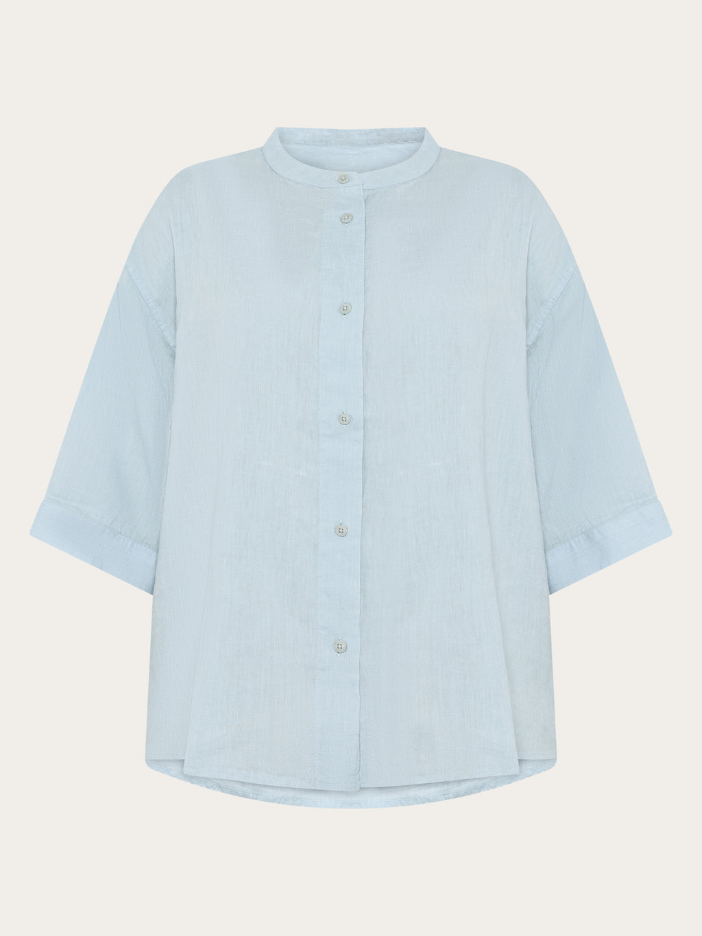 Organic Linen Shirt GOTS/Vegan - Skyway