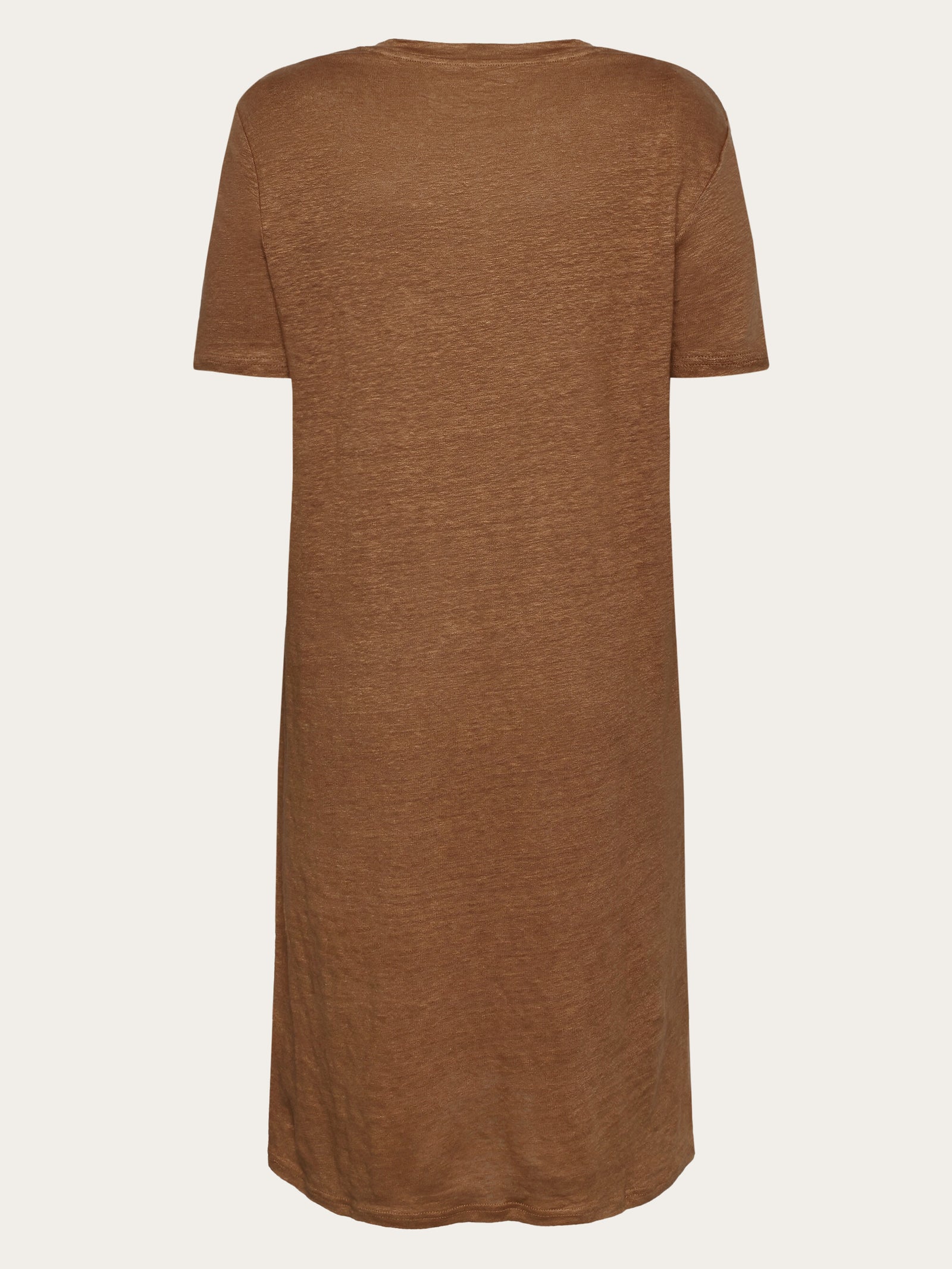 KnowledgeCotton Apparel Women's Linen T-shirt Dress