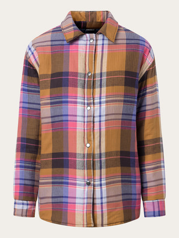 【日本入手困難】HOODED OVERSHIRT IN CHECKED COTTON シャツ Off-White Blue Chain Arr Check Hooded Overshirt – Zoo Fashions