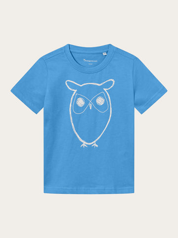Buy Owl t-shirt - Total Eclipse - from KnowledgeCotton Apparel®