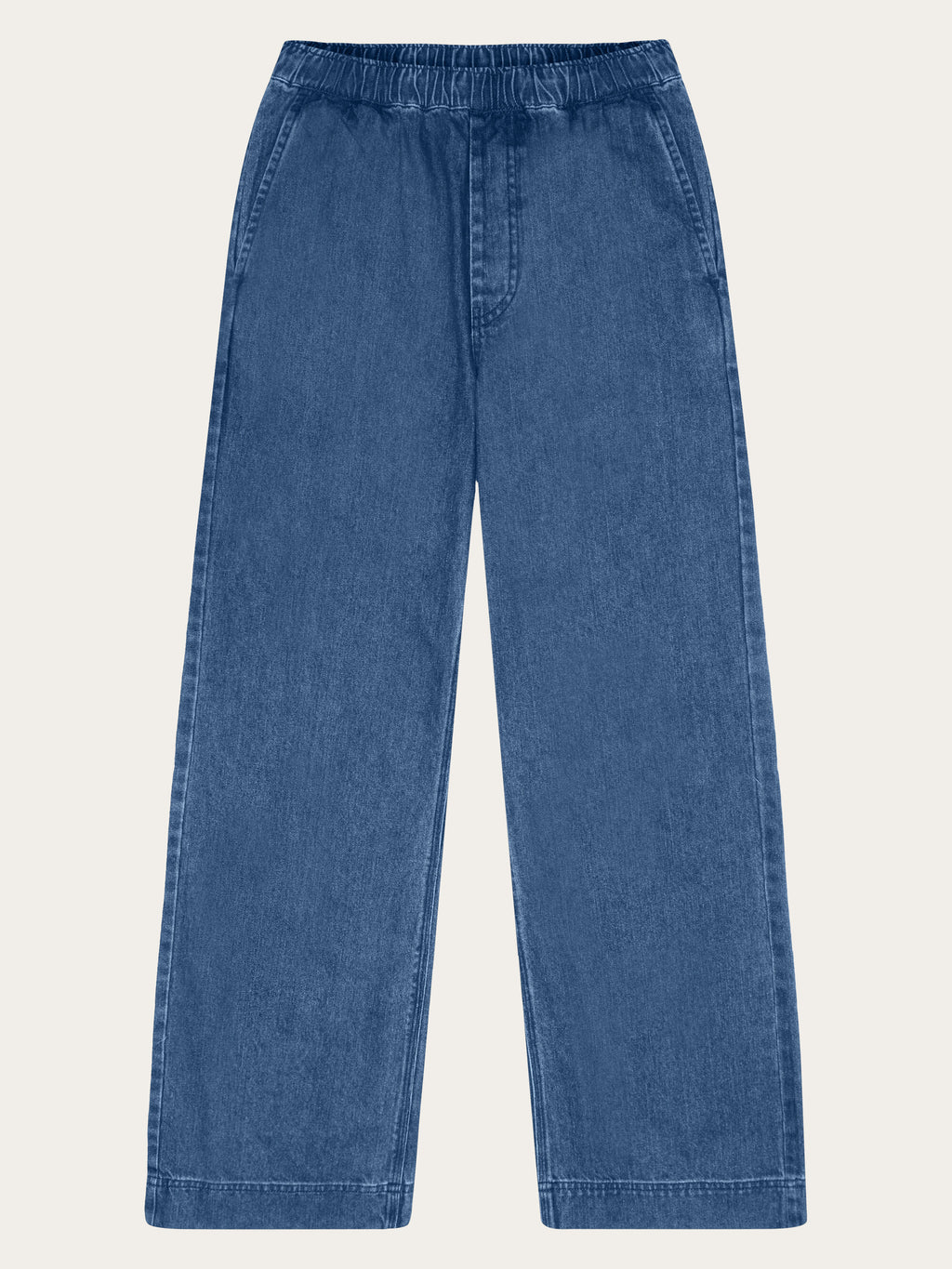 【PERSTEP】23SS★ Misty Curved Denim Pants Curved Denim Pants – System
