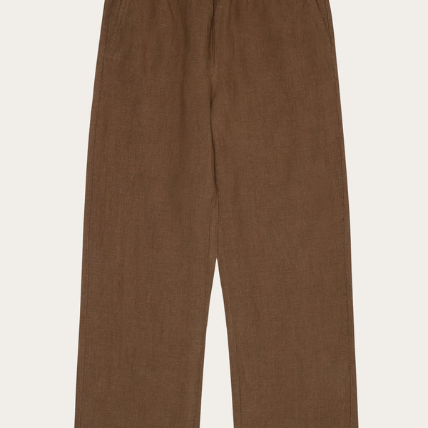 Buy POSEY wide mid-rise linen pants - GOTS/Vegan - Tuffet