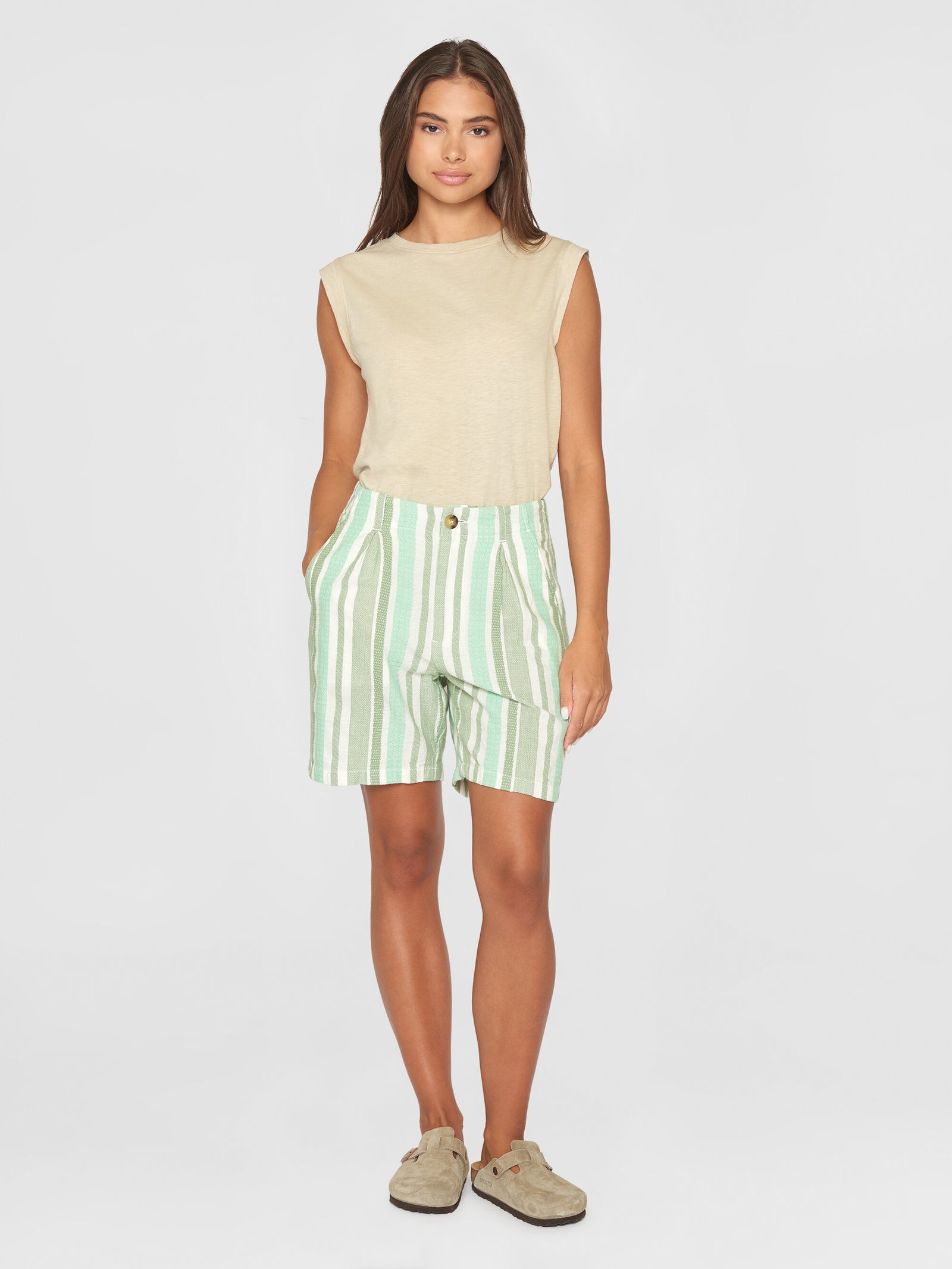 Hudson Stripe Short Pants – THE TOÉ