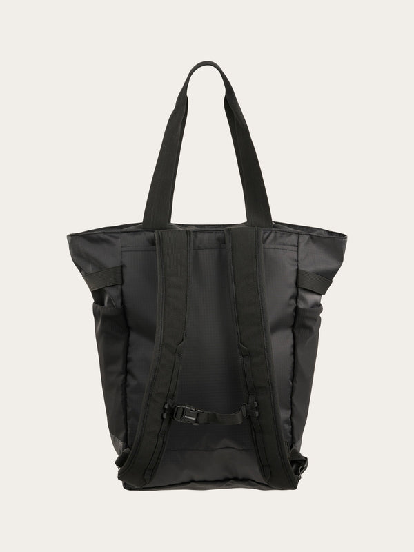 KnowledgeCotton Apparel - UNI Packable Tote backpack 25L Bags 1300 Black Jet