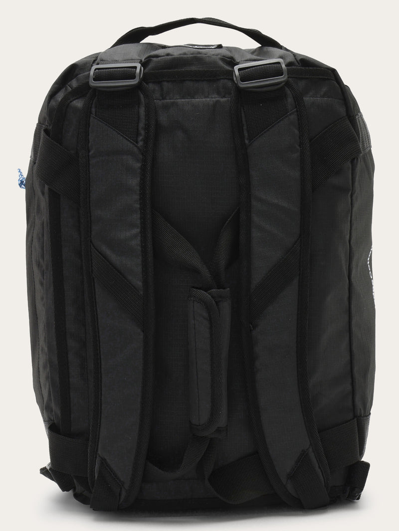 KnowledgeCotton Apparel - UNI Packable duffel backpack 35L Bags 1300 Black Jet