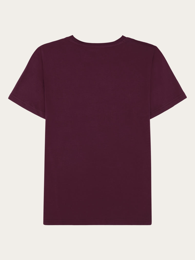 KnowledgeCotton Apparel - WMN Pima t-shirt T-shirts 1281 Fig