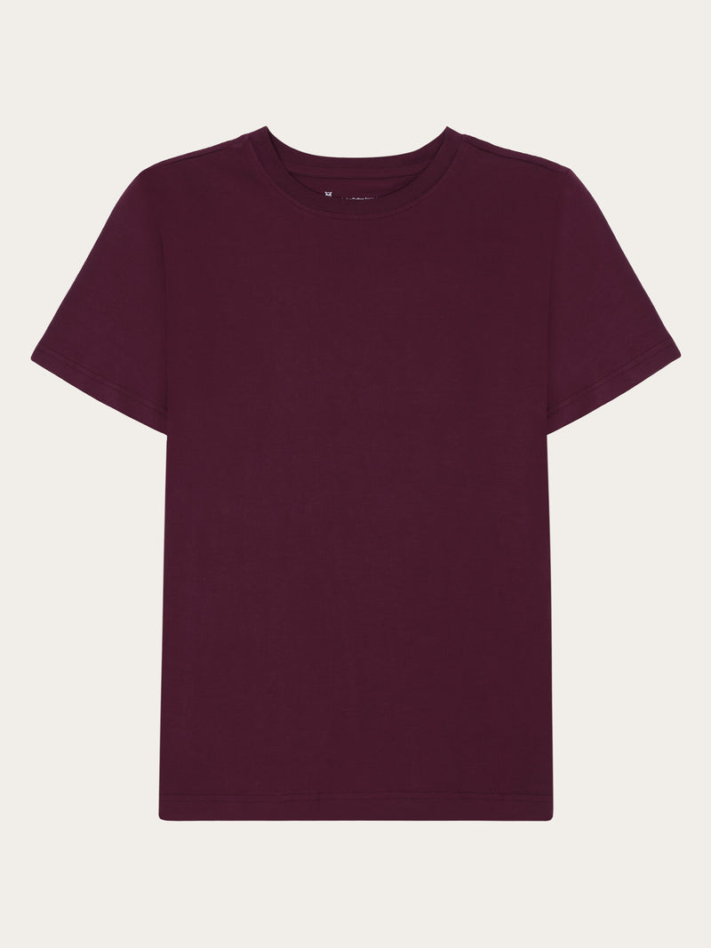 KnowledgeCotton Apparel - WMN Pima t-shirt T-shirts 1281 Fig
