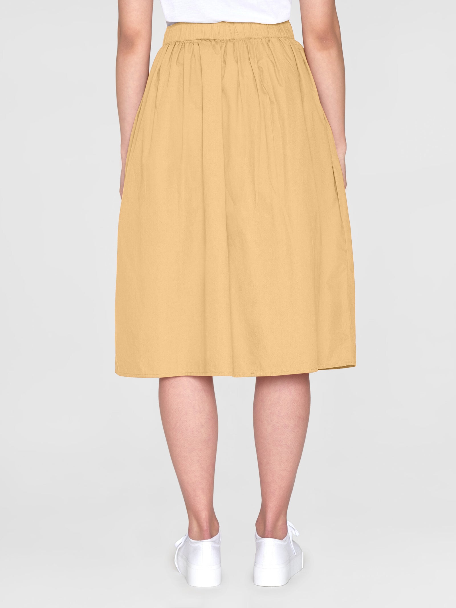 NEW ERA Cotton Skirt(新品未使用品) Poplin elastic waist skirt - Impala – KnowledgeCotton