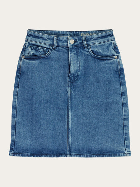 Light blue denim skirt uk best sale