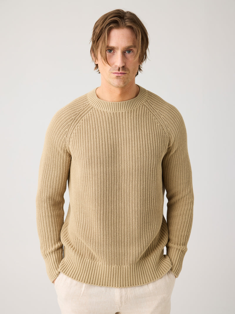 Raglan knit sweater - Twill