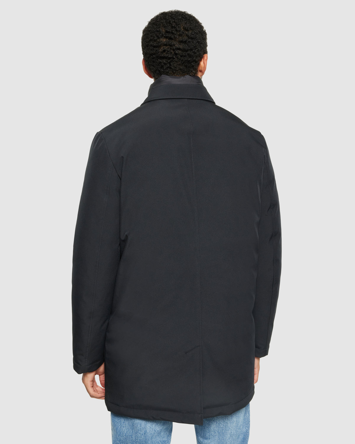 KnowledgeCotton Apparel - MEN Recycled PET Climate Shell Jacket Jackets 1300 Black Jet