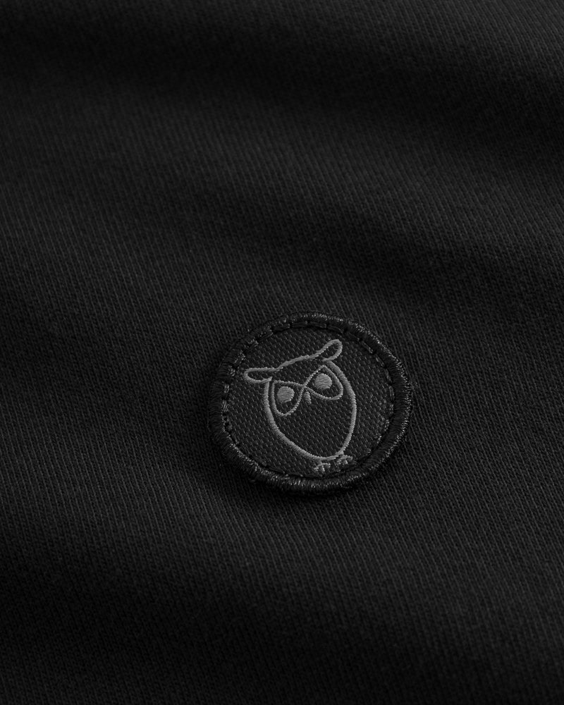 Regular fit Badge t-shirt - Black Jet