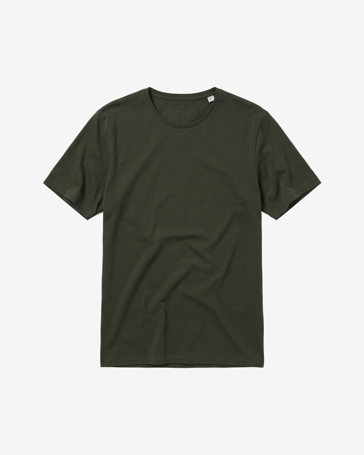 KnowledgeCotton Apparel - MEN Regular fit Basic tee T-shirts 1090 Forest Night