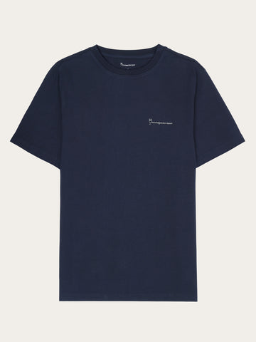 Regular fit colorful trademark print t-shirt - Regenerative