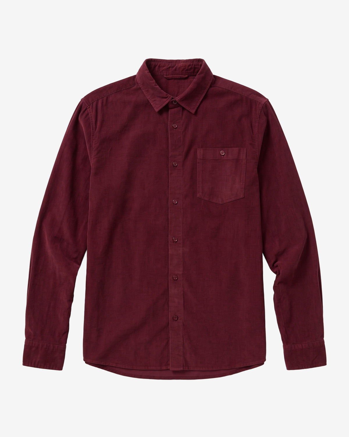 Regular fit corduroy shirt - Chocolate Torte