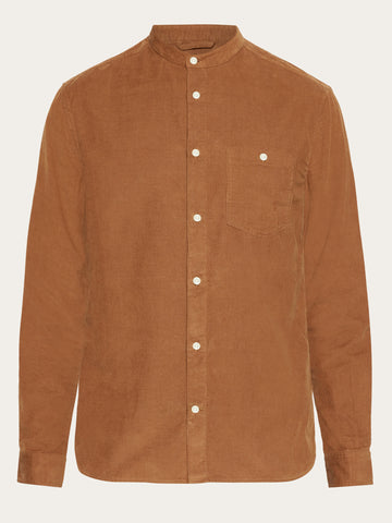 Buy Regular fit corduroy strand collar shirt - Forrest Night