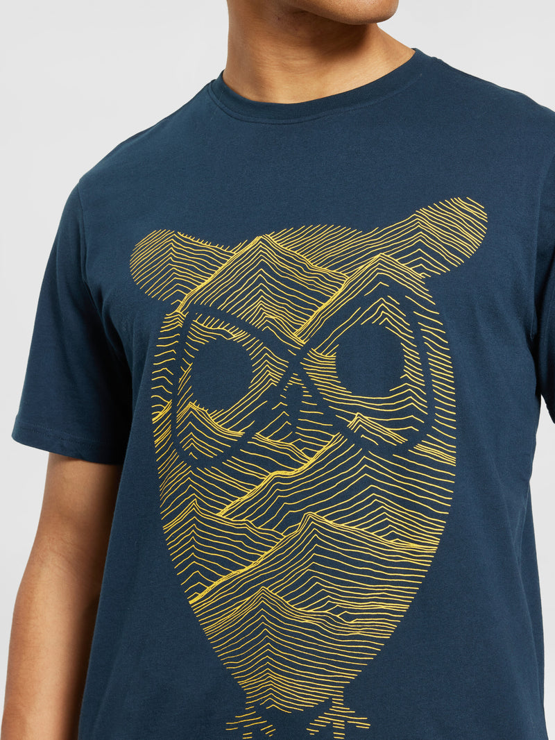 Buy Regular fit mountain t-shirt - Regenerative Organic