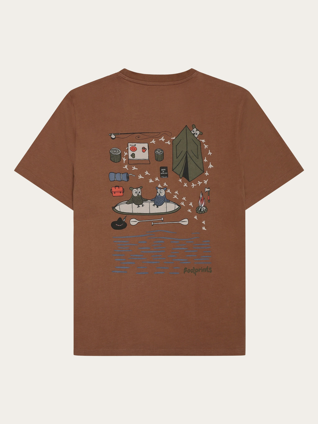 Regular short sleeve heavy single jersey printed t-shirt