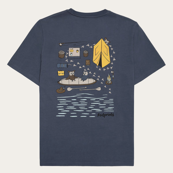 【KOOLOSET】Lettering embroidery short sleeve T-shirt Regular short sleeve heavy single jersey printed t-shirt