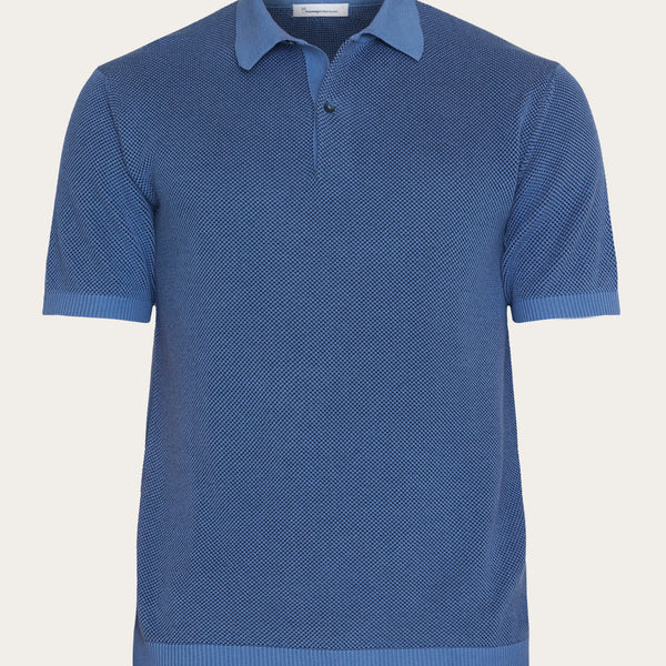 トップス Basic Cotton Knit Polo Shirt Knit Polo Shirt