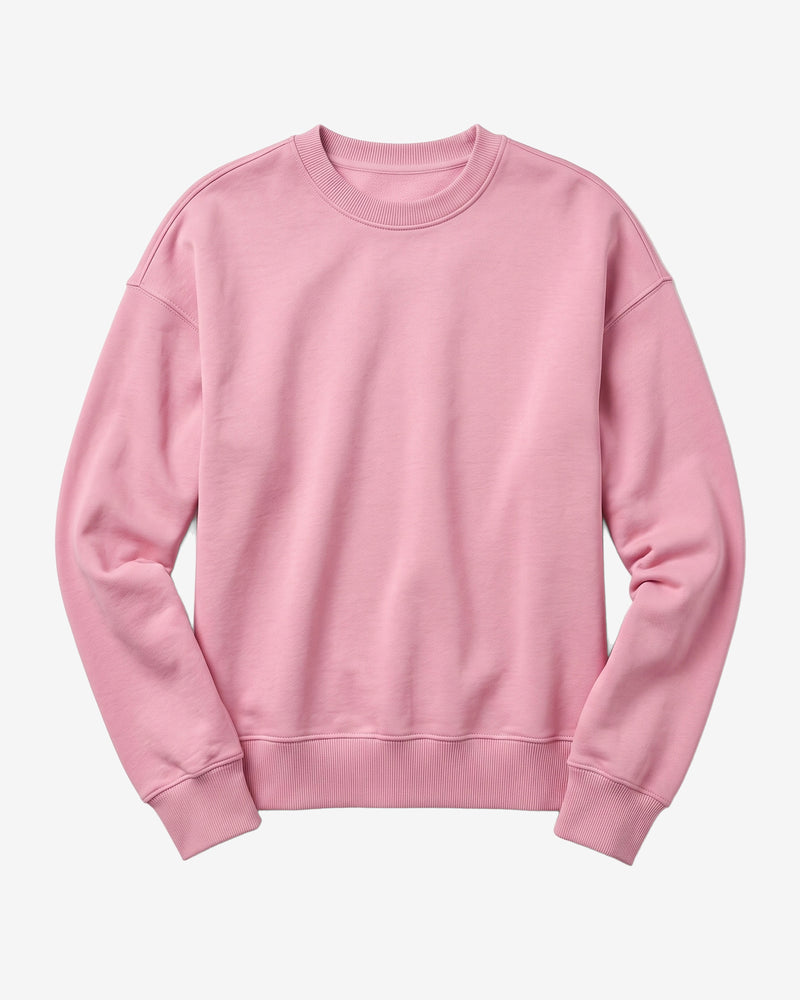 KnowledgeCotton Apparel - WMN Relaxed crew neck Sweats 1503 Orchid Haze