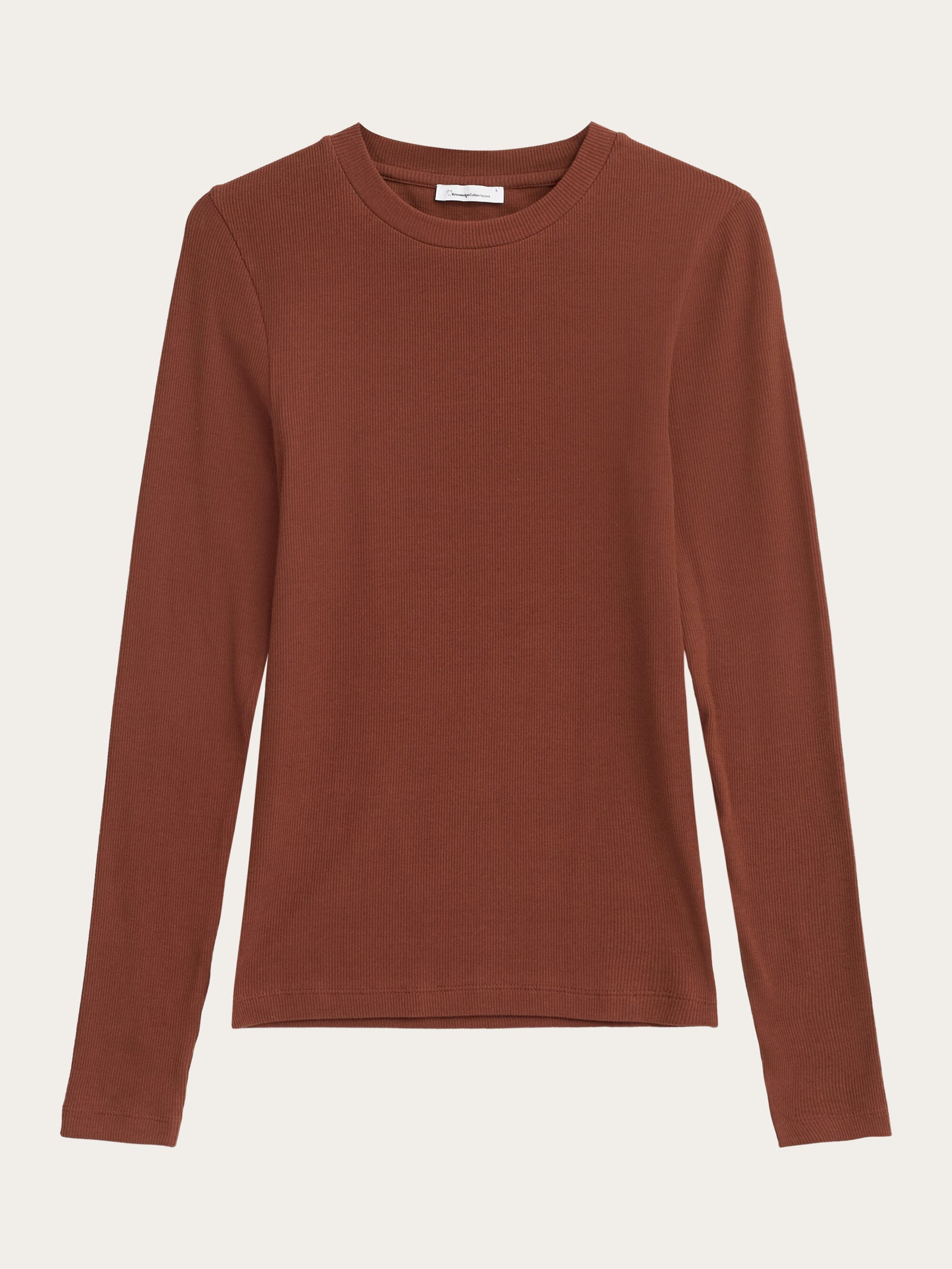 送料・関税込★GLOWNY★CLASSIC RIB SCOOP LONG SLEEVE★Tシャツ Long-Sleeve Scoop Neck T-Shirt in Shirts & Tees | Vince