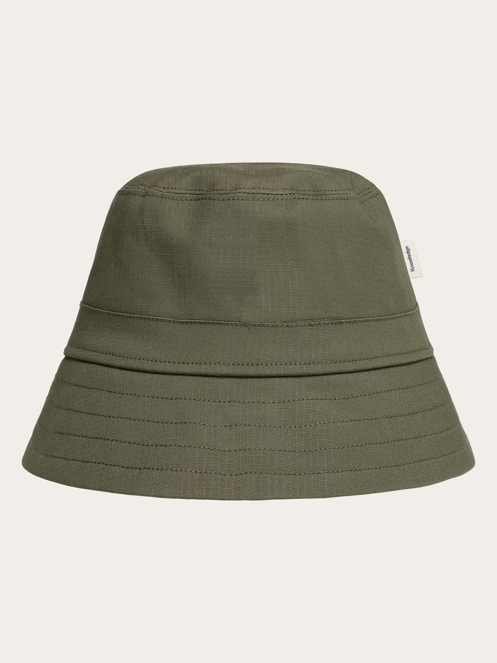 Ripstop bucket hat - GOTS/Vegan - Burned Olive