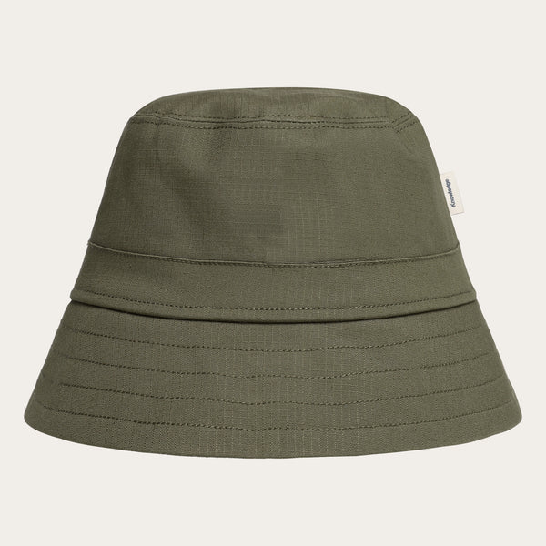 Ripstop bucket hat - GOTS/Vegan - Burned Olive