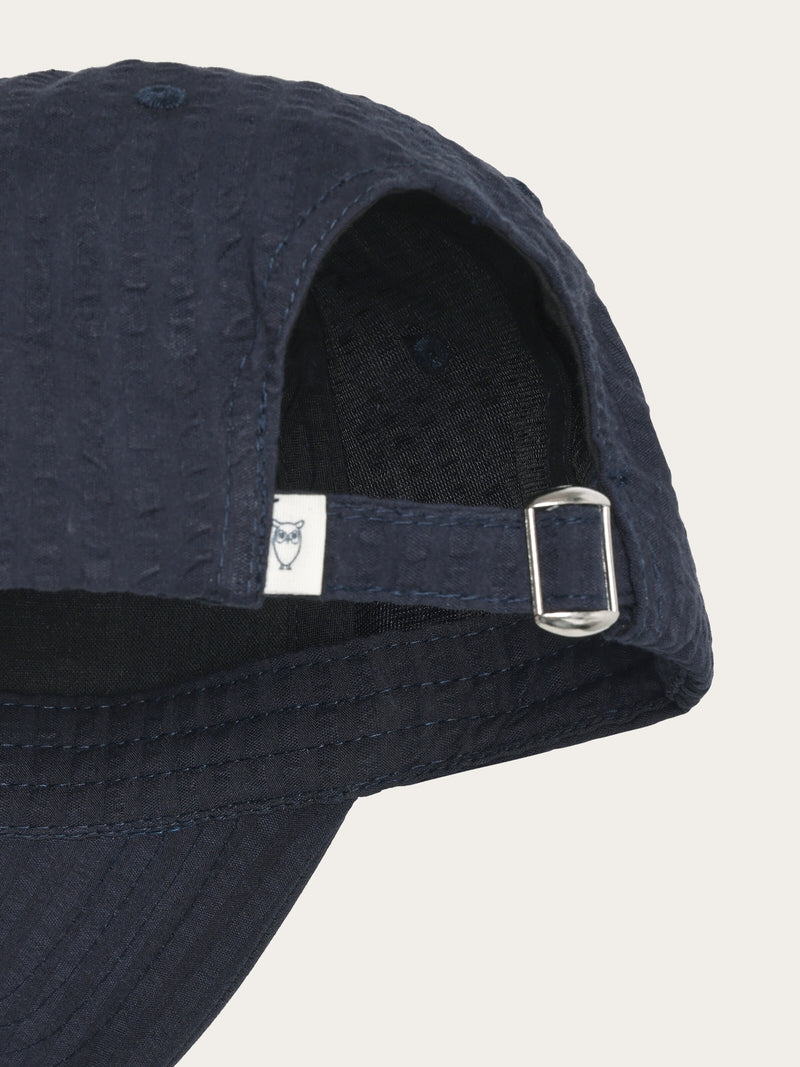 Seersucker cap - Night Sky