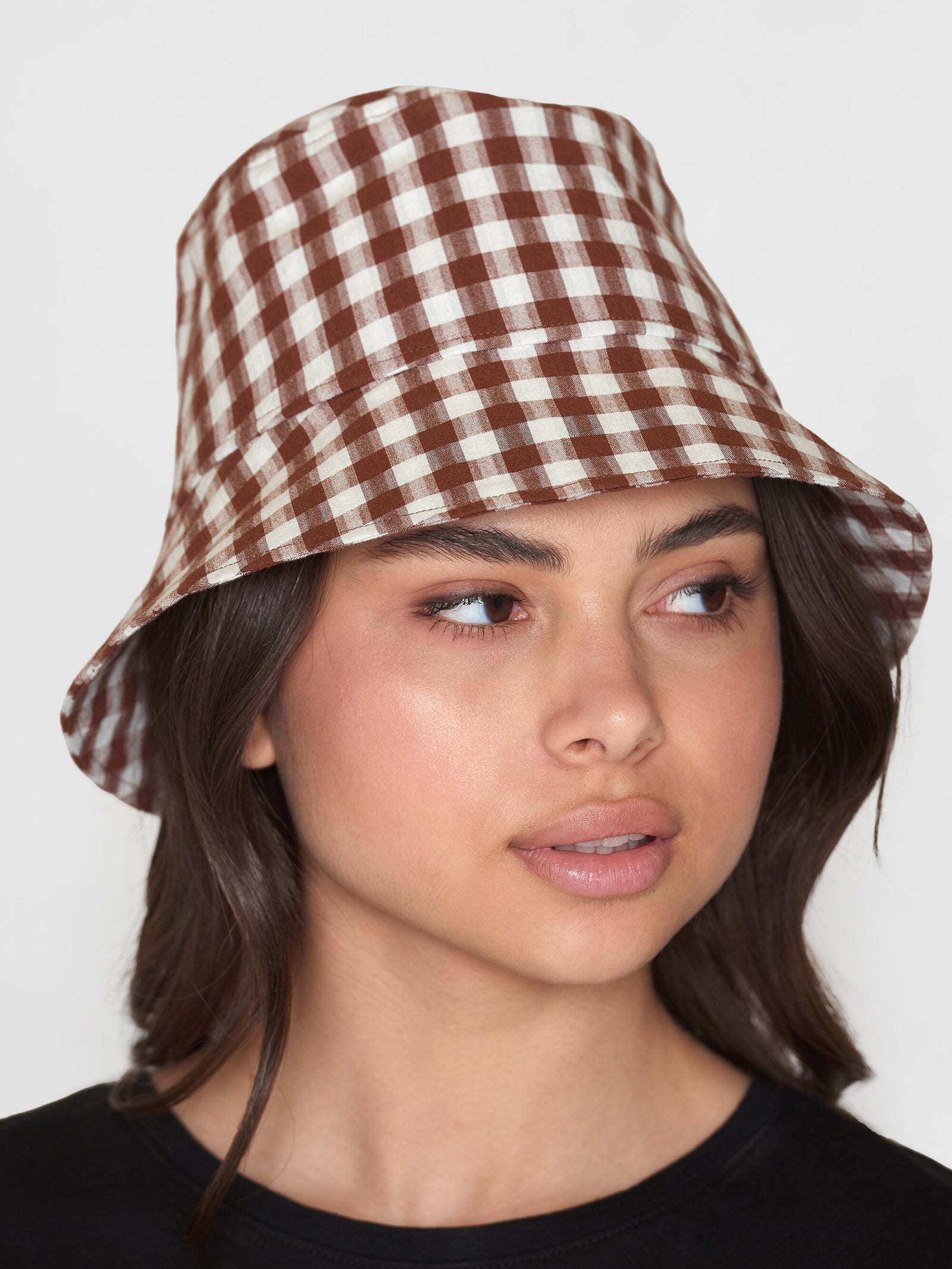Seersucker bucket hat new arrivals