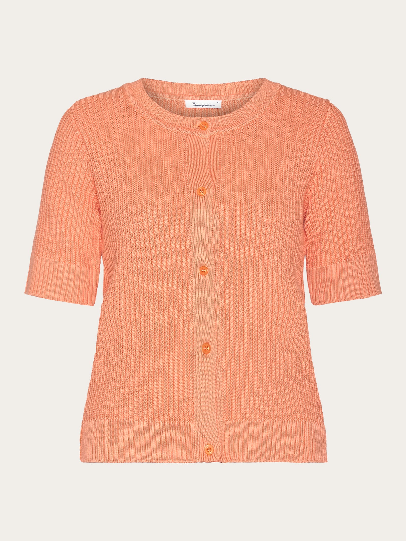【DISCERNMENT】Fury Knit Short Sleeve Cardigan 243121432_3131.jpg
