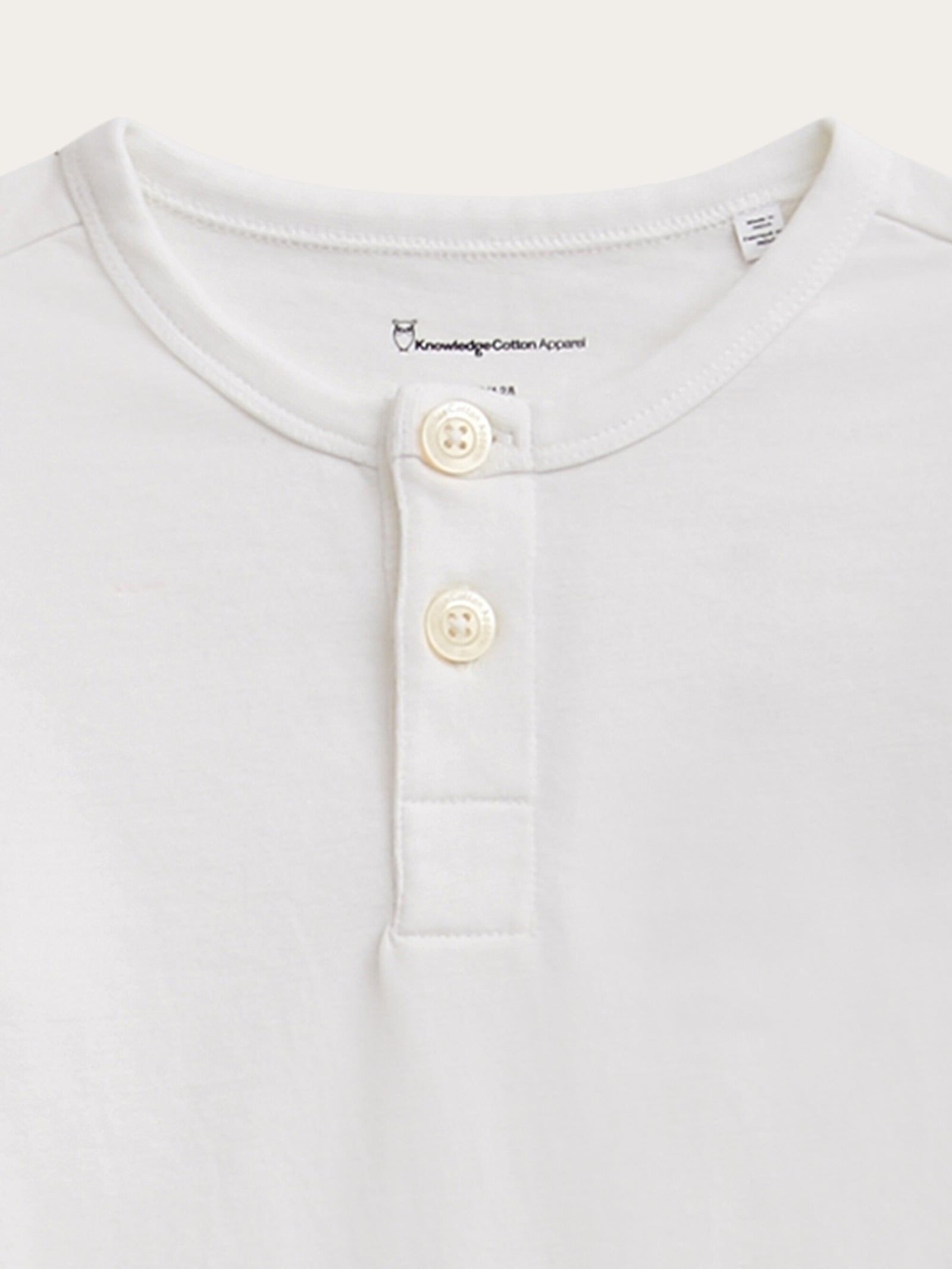 Buy Slim long sleeve henley - GOTS/Vegan - Bright White Buy Slim long sleeve henley - GOTS/Vegan - Bright White