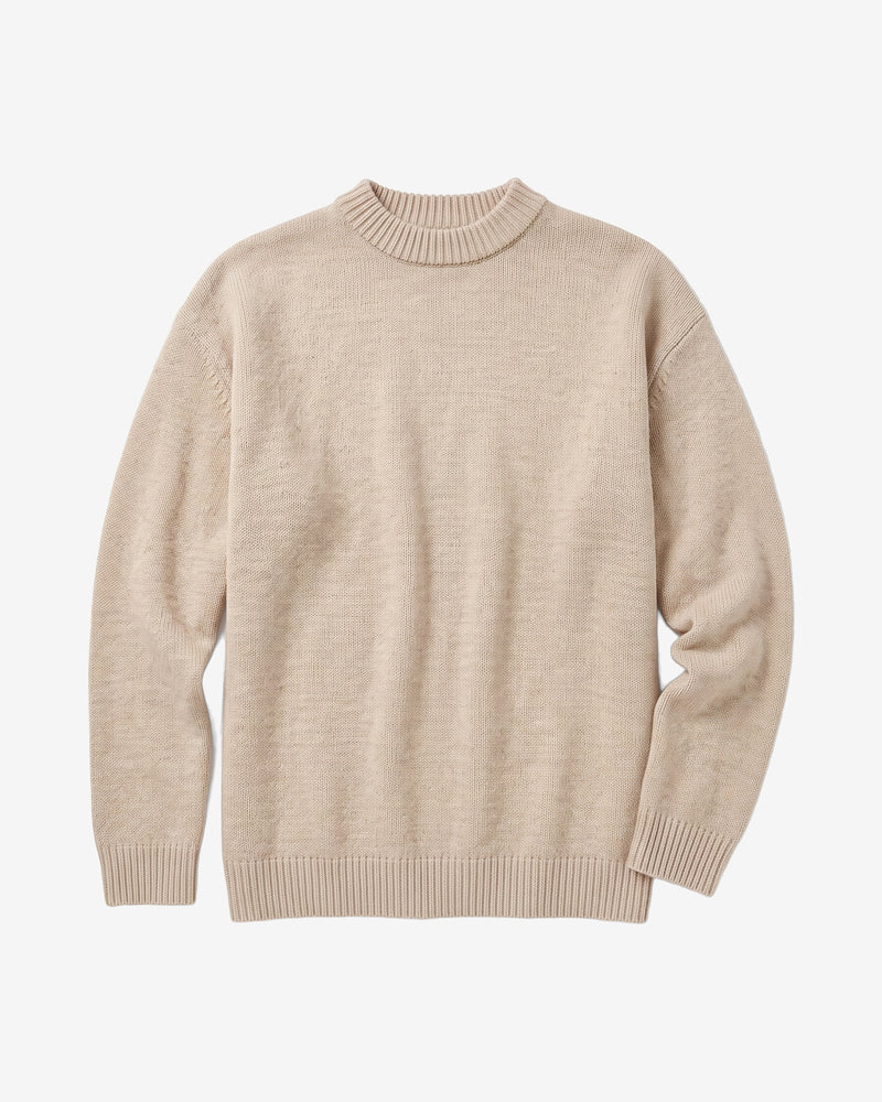 KnowledgeCotton Apparel - WMN Soufflé yarn sweater Knits 1228 Light feather gray