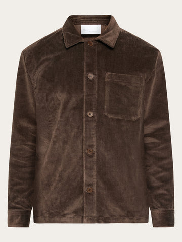 Buy Stretched 8-wales corduroy overshirt - Total Eclipse Buy Stretched 8-wales corduroy overshirt - Total Eclipse