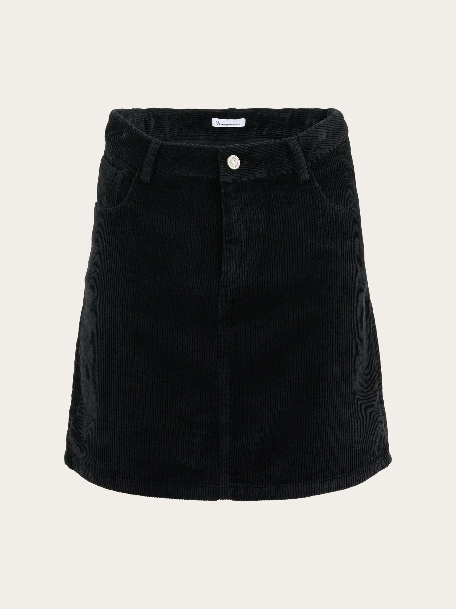 Red and black corduroy skirt sale