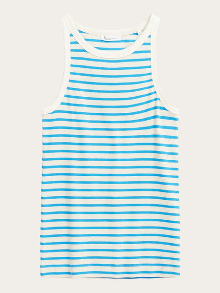 CLANE 新品 SCOOP LINE RIB TOPS サイズ2 BLUE SCOOP LINE RIB TOPS｜TOPS(トップス)｜CLANE OFFICIAL ONLINE STORE