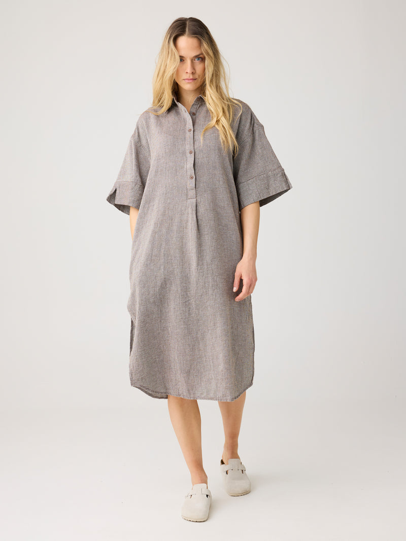 chocolate shirt dress Hudson T-Shirt Dress in Chocolate Small