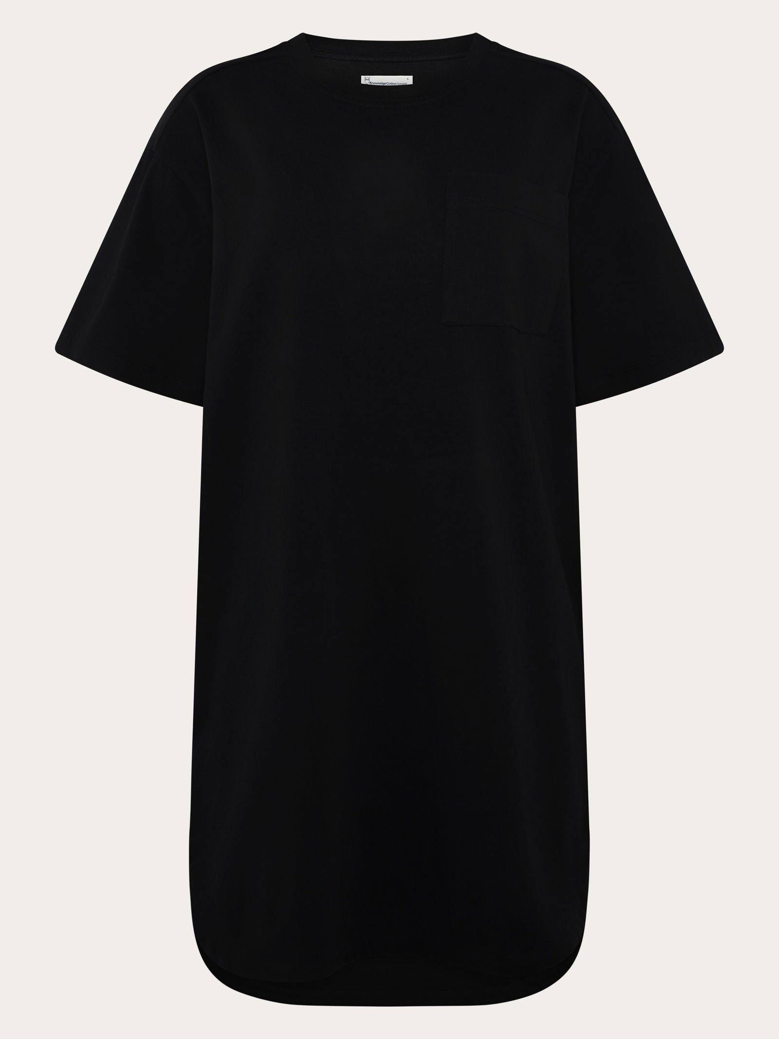 black dress t shirt Charcoal Mini Bodycon T-Shirt Easy to wear as a cover T-Shirt Dress | Steel City