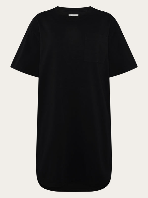 black t shirt dress with pockets Simlu Womens Black Tunic Dress with Short Sleeves, Tshirt Dress with Pockets Black Small at Amazon Women's Clothing store