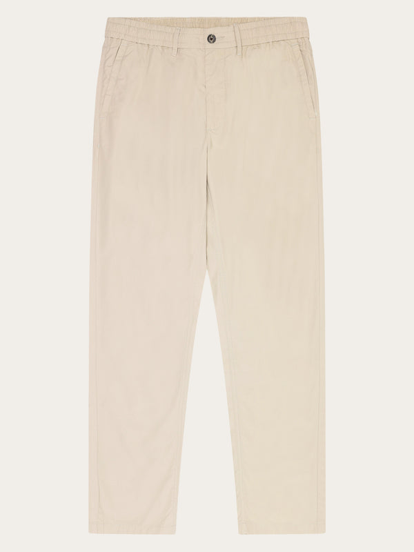 KnowledgeCotton Apparel - MEN TIM Organic Cotton Pant GOTS/Vegan Pants 1228 Light feather gray