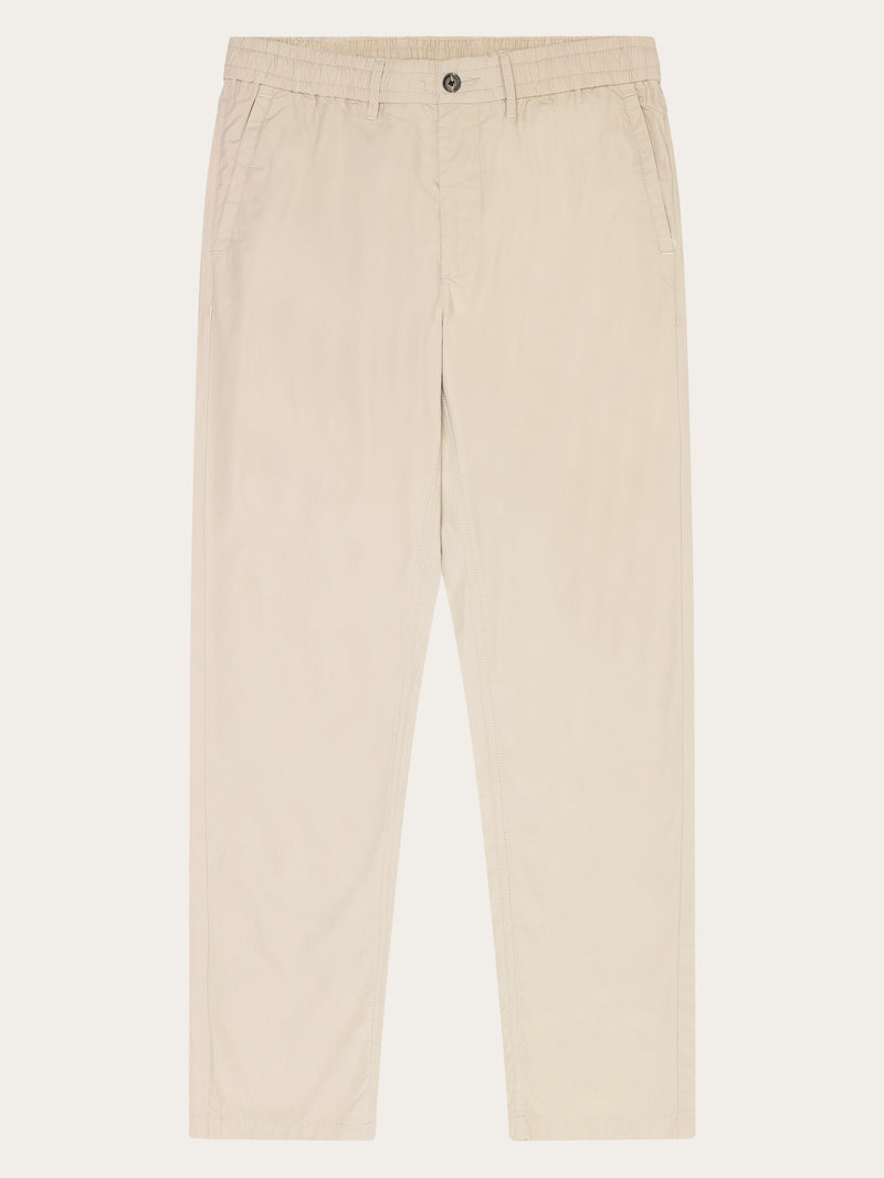KnowledgeCotton Apparel - MEN TIM Organic Cotton Pant GOTS/Vegan Pants 1228 Light feather gray