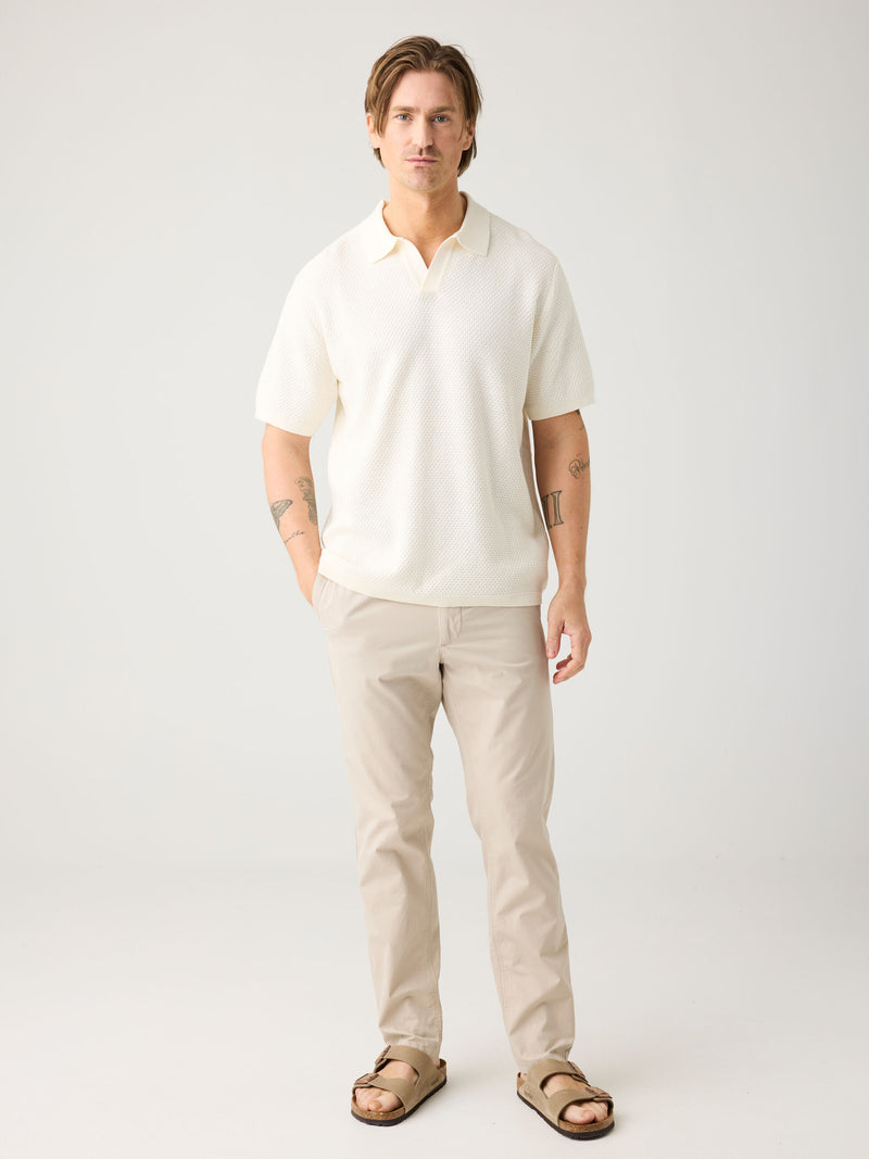 KnowledgeCotton Apparel - MEN TIM Organic Cotton Pant GOTS/Vegan Pants 1228 Light feather gray