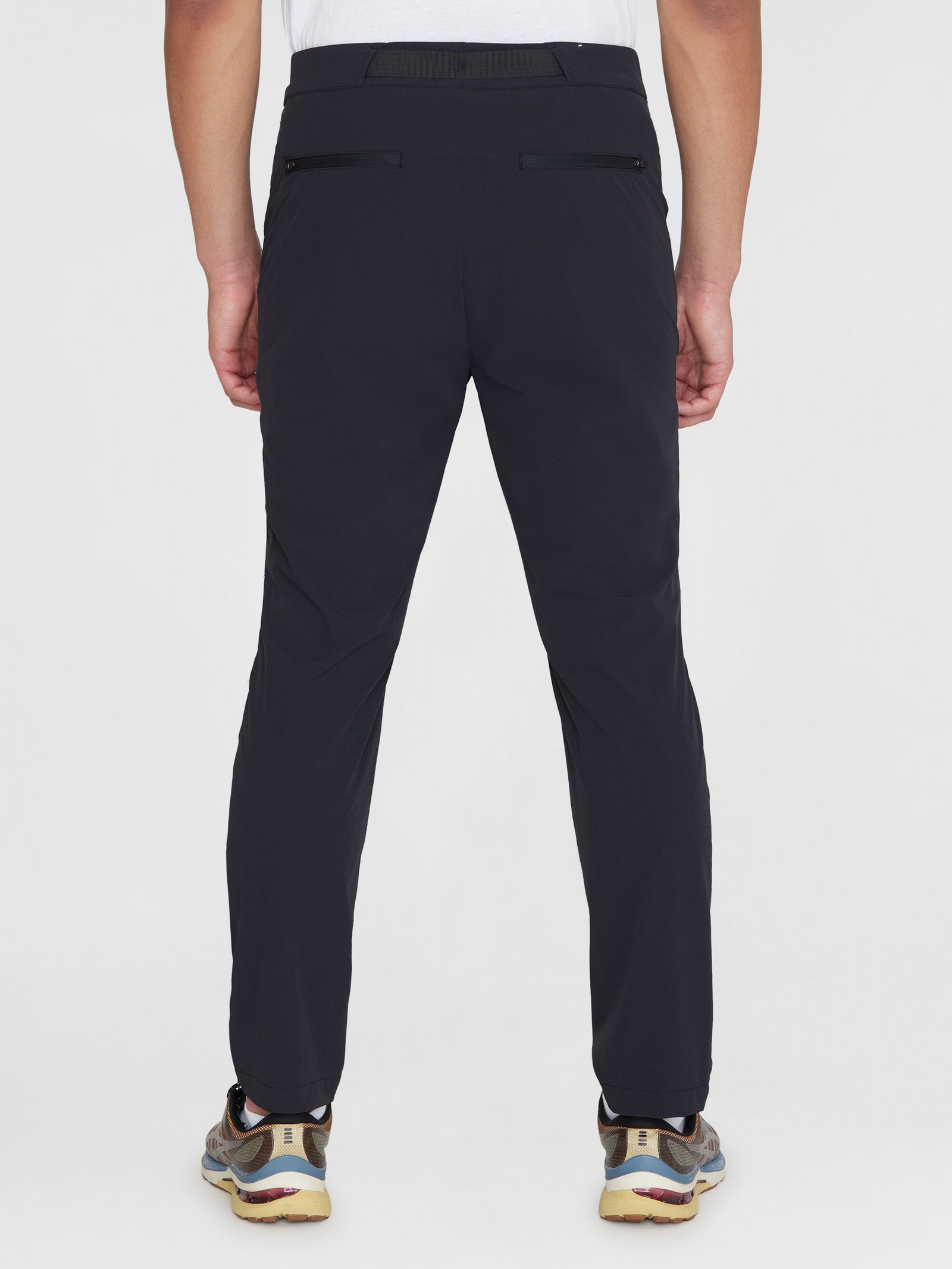 【冬バーゲン★特別送料無料！】 string waist elastic tapered TIM Buy pants Apparel® KnowledgeCotton  from - Jet Black - GRS/Vegan - パンツ